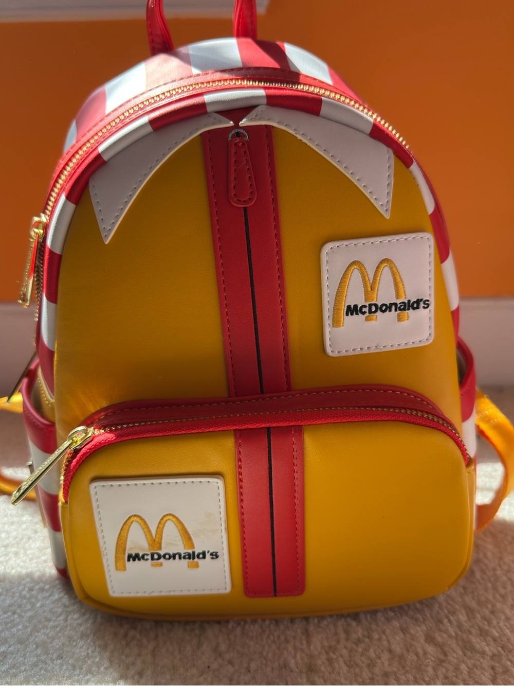 Loungefly McDonald’s Ronald McDonald Cosplay Mini Backpack